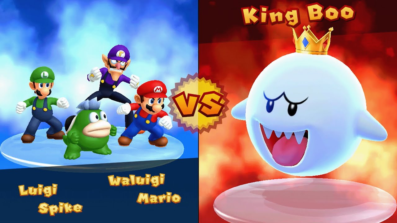 Mario Party 10 - Mario vs Luigi vs Spike vs Waluigi - Airship Central