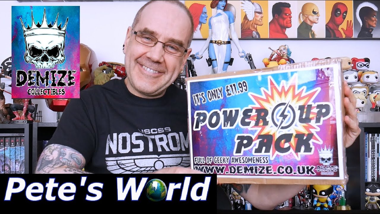 Power Up Pack Unboxing 2! Second box from Demize Collectables.
