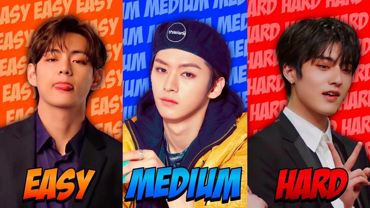 How Many KPOP Idols Do You Know? (From EASY to Hard) | Name The Kpop Idol Challenge