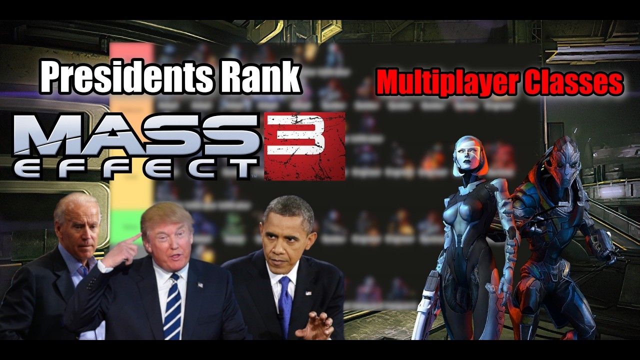Presidents Rank Mass Effect 3 Multiplayer Classes (Infiltrator and Vanguard)