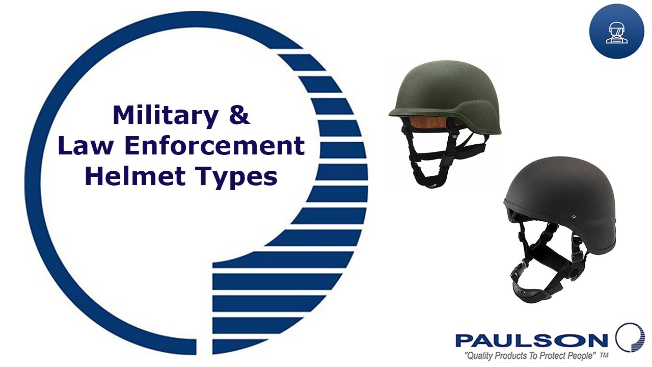 Military & Law Enforcement Helmet Types