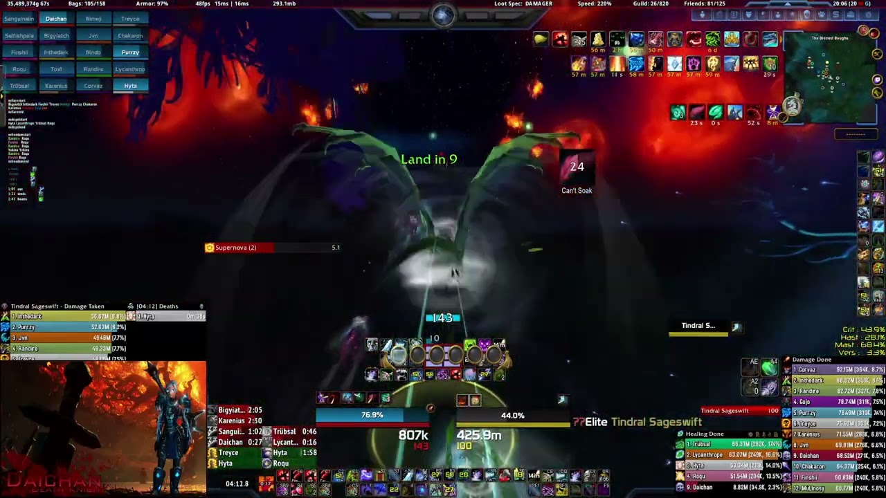 Divinum vs. Tindral Swiftsage Mythic - Frost DK PoV