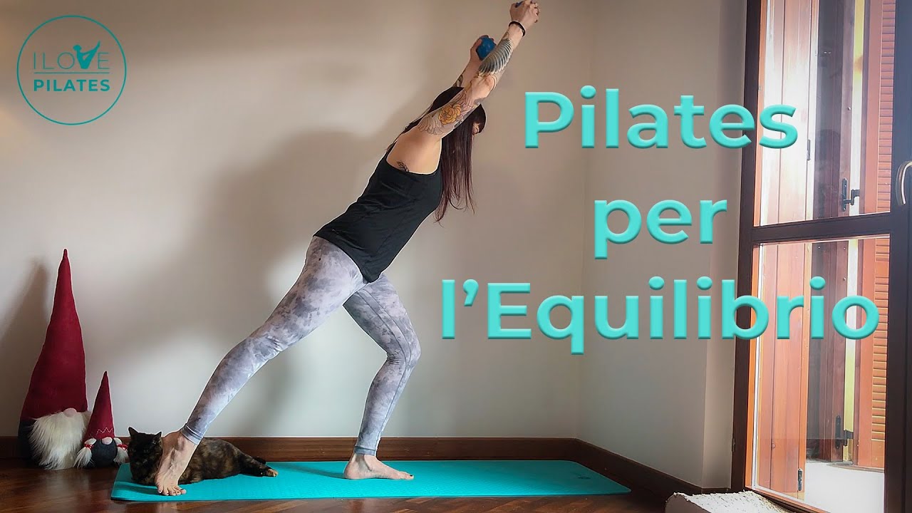 Pilates per l'equilibrio | Pilates in piedi | Gambe | Addominali | Glutei | Equilibrio