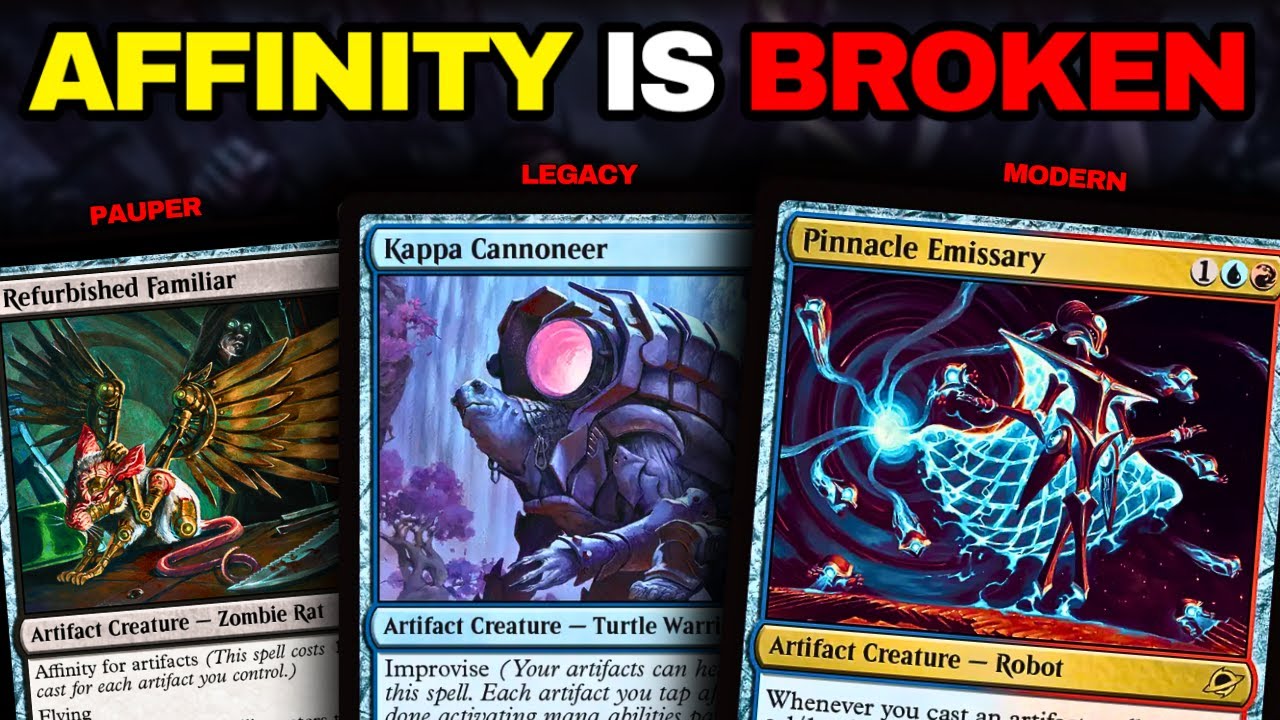 Affinity Is *INSANE* In All Formats - Breaking Affinity In Pauper, Modern & Legacy | MTG Discussion