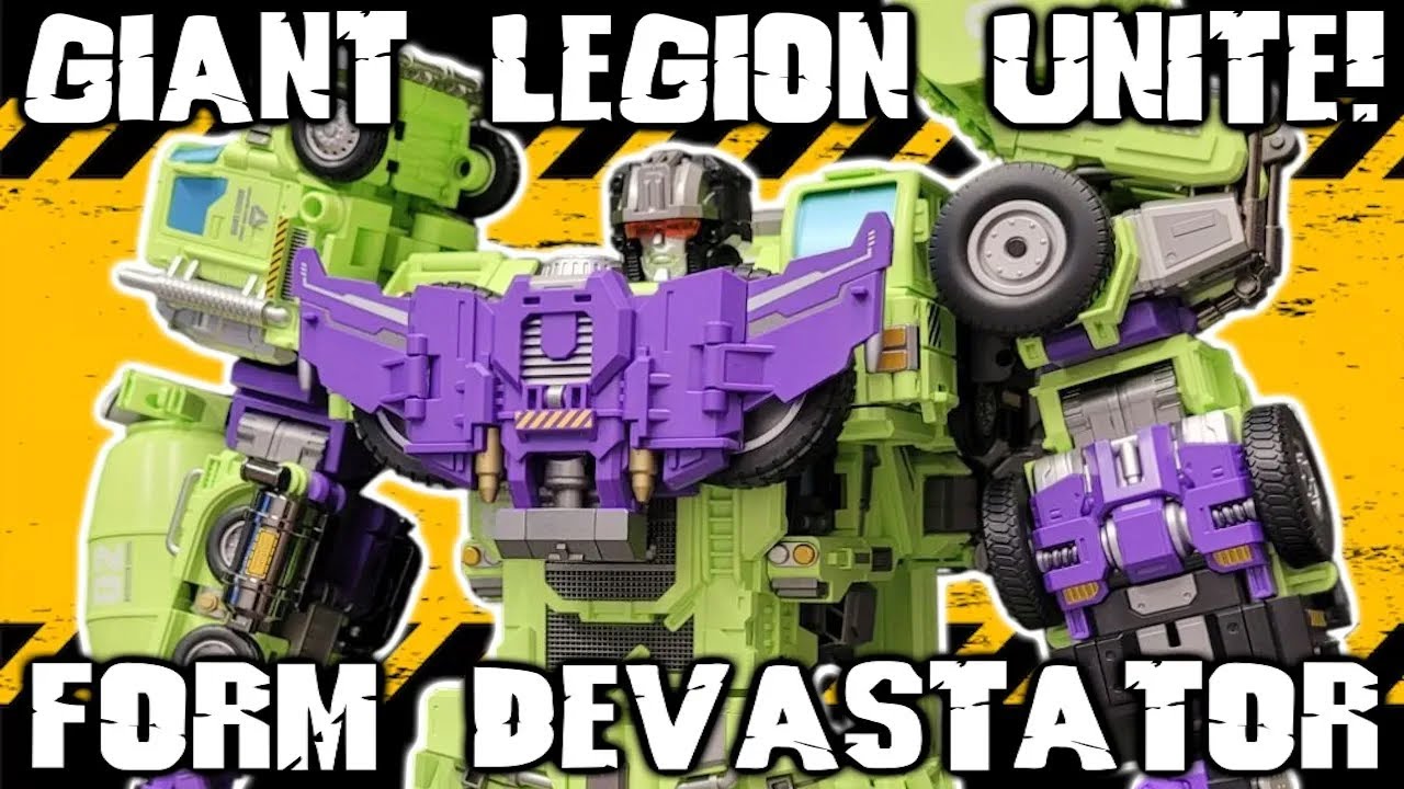 Let's Combine Mecha Invasion's Constructions into Giant Legion!