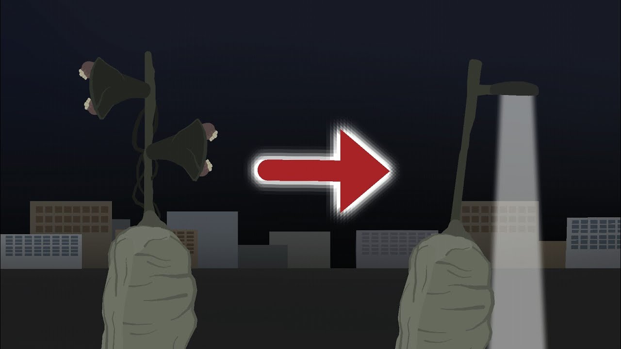 Siren Head Changes his Head Animation