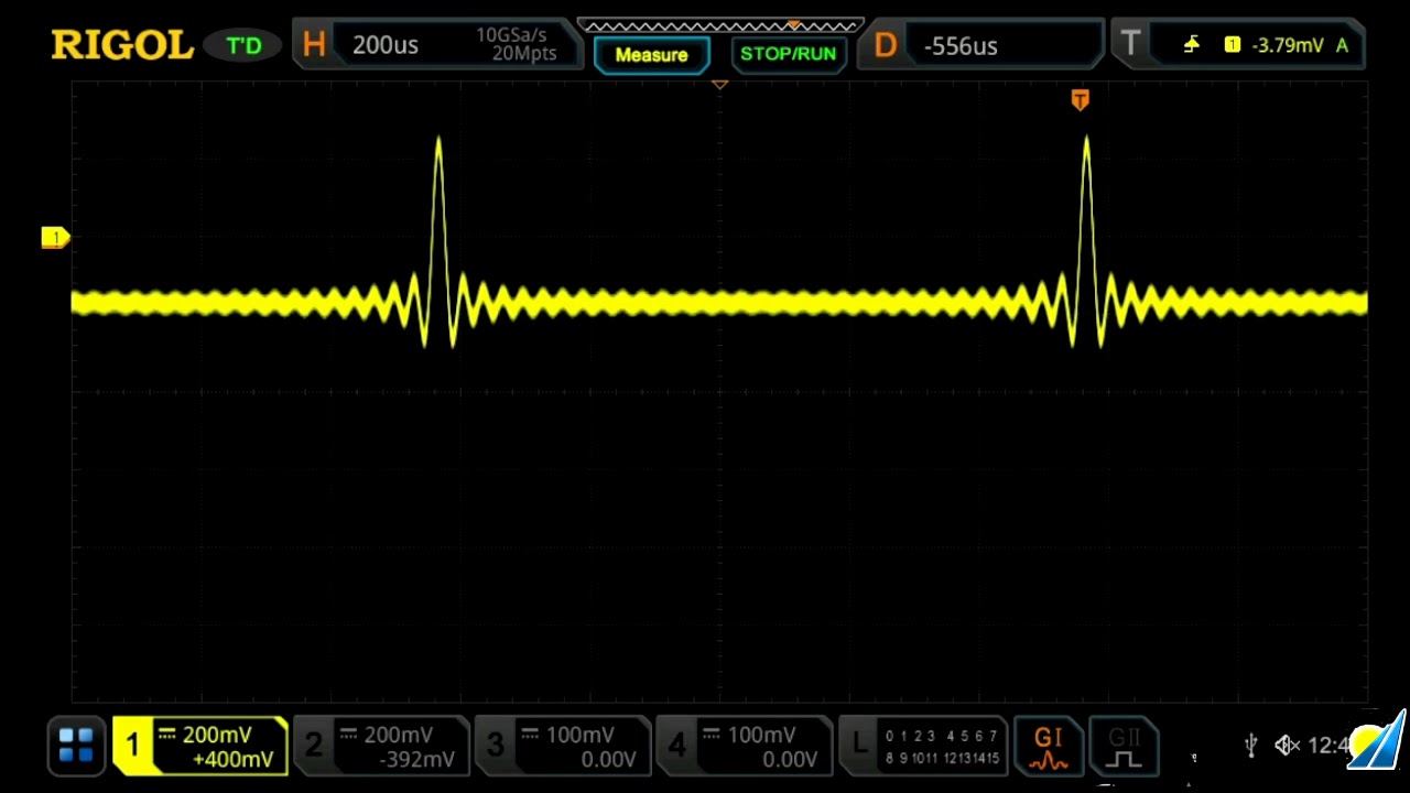 Rigol MSO5000 Oscilloscope: Frequency/Counter Feature