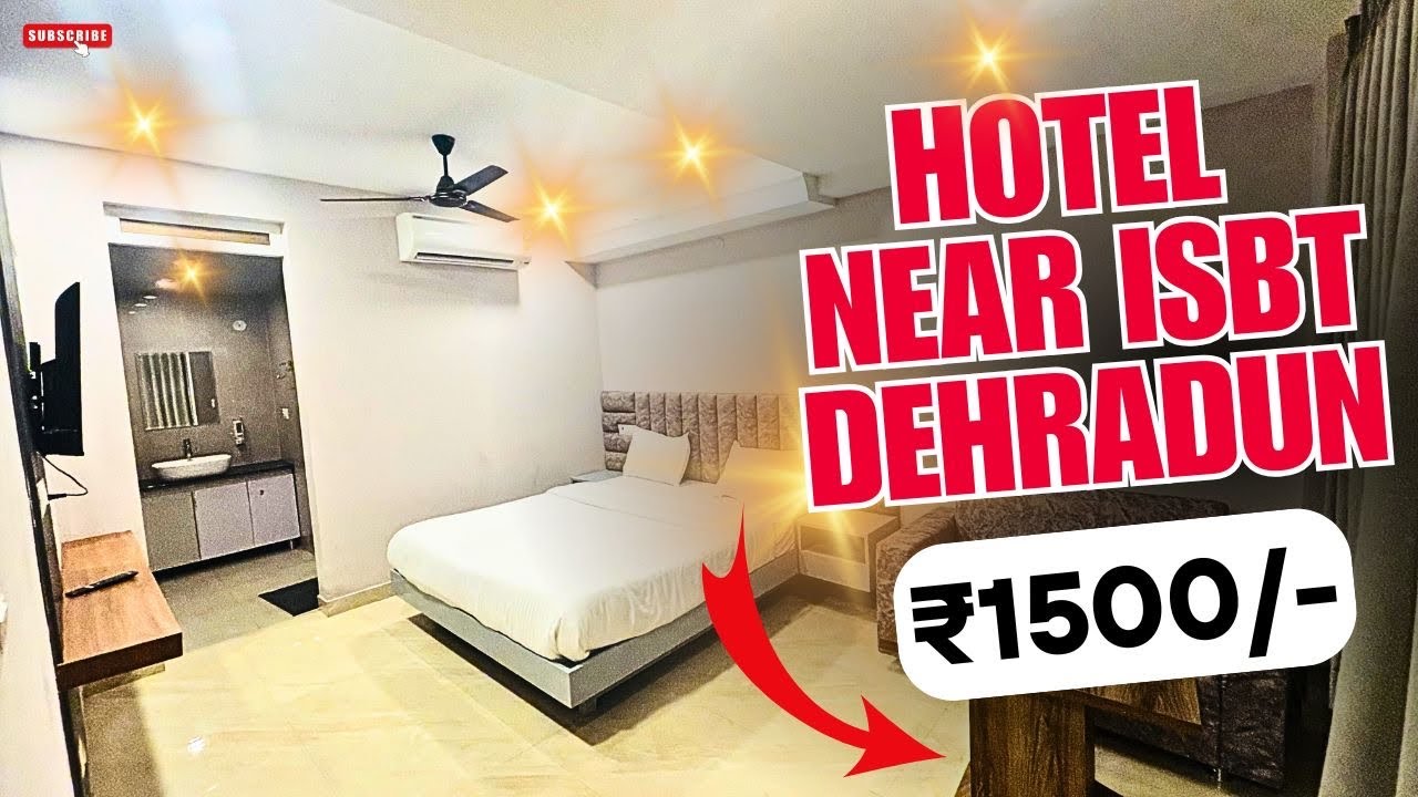 ₹1500 Mein Hotel Near ISBT Dehradun 😲 | Budget Room Tour