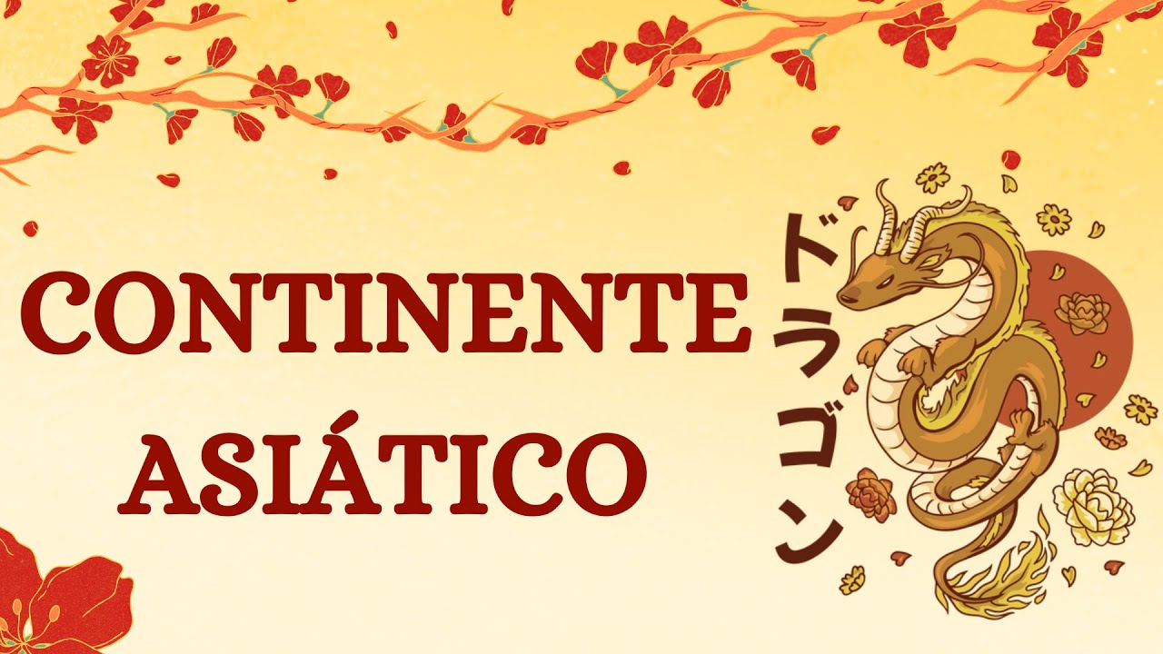 O CONTINENTE ASIÁTICO | ÁSIA | RESUMO ESCOLAR