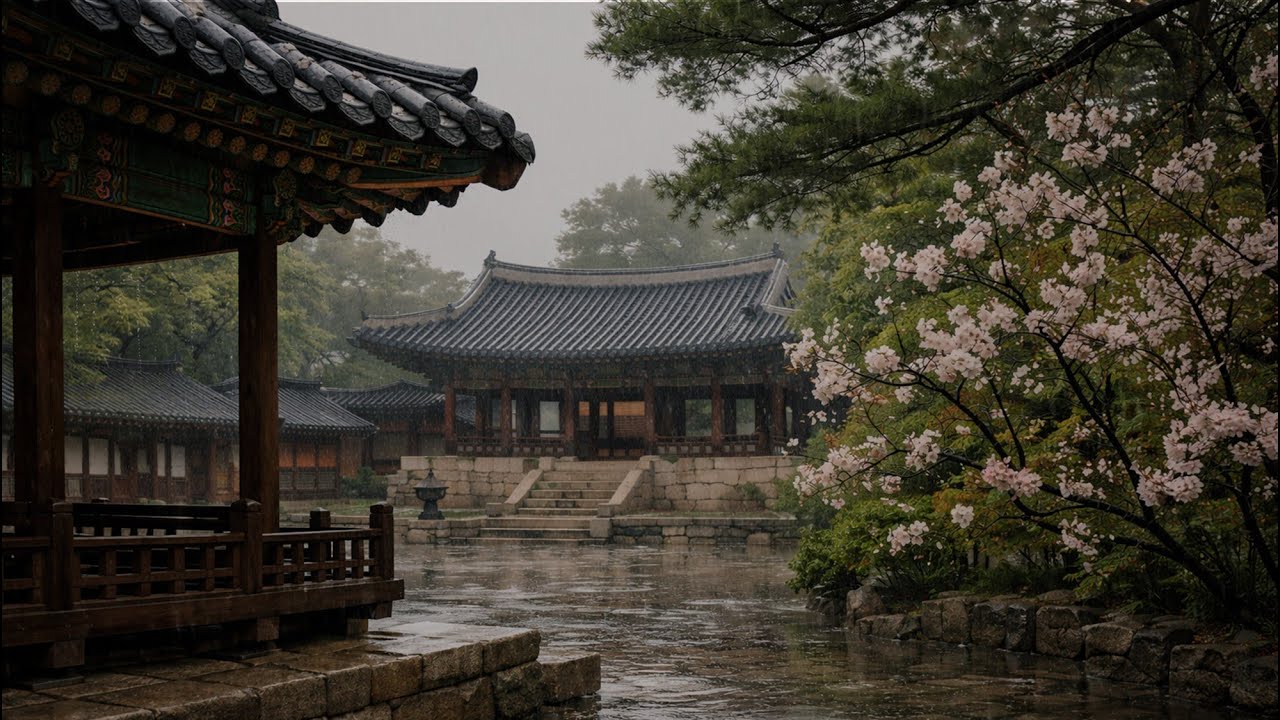 Playlistㅣ처마 밑에 머무는 봄비🌸🌧️ Spring Rain Beneath the Eaves