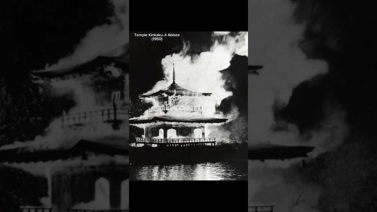 A Monk Burnt Down A 550 Year Old Golden Temple #kinkakuji #japan