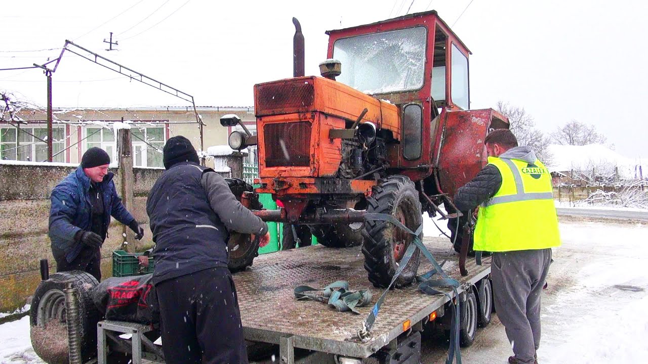 Winter Walk-Tractor UTB 650-Plimbare de iarnă