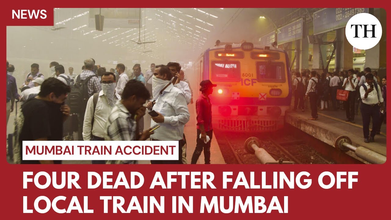 Mumbai train accident: Four dead after falling off local train due to overcrowding