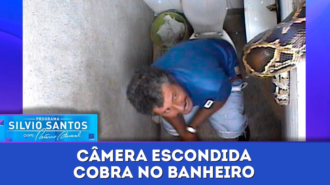 Cobra no Banheiro | C&acirc;meras Escondidas (21/07/23)