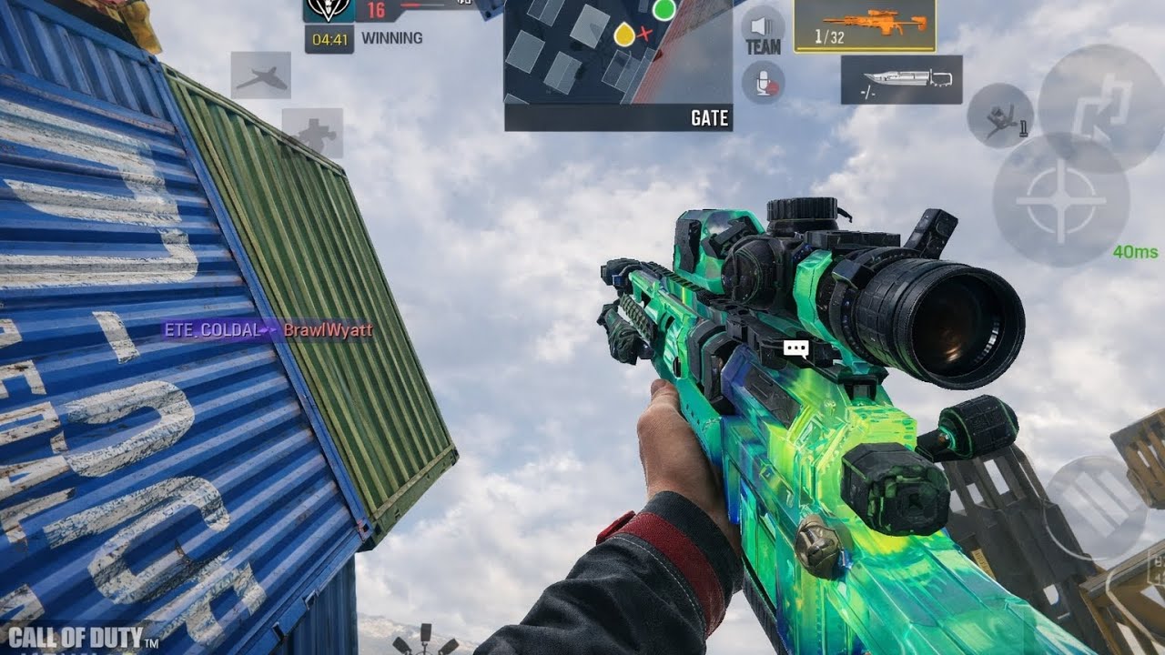 2v2 Sniper With My Friend @ETEGOLBAL#codm #sniperking #codmsniper #quickscope #sniperchallenge  