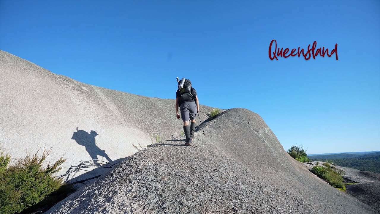 Solo overnight hike up West Bald Rock - Wild camping at Girraween National Park