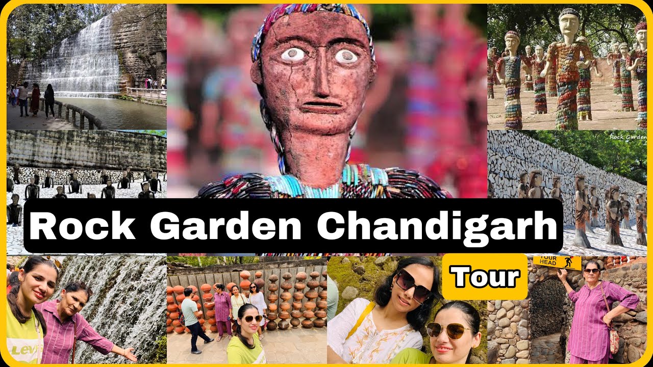 Rock Garden Chandigarh | Famous Places of Chandigarh |Full Tour