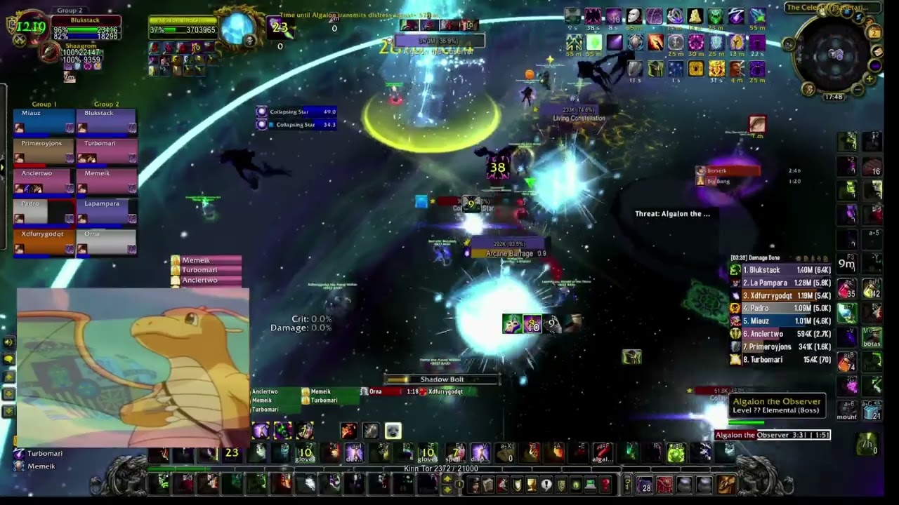 Algalon 10 man - Beef Bar (warlock affly starbreaker POV)