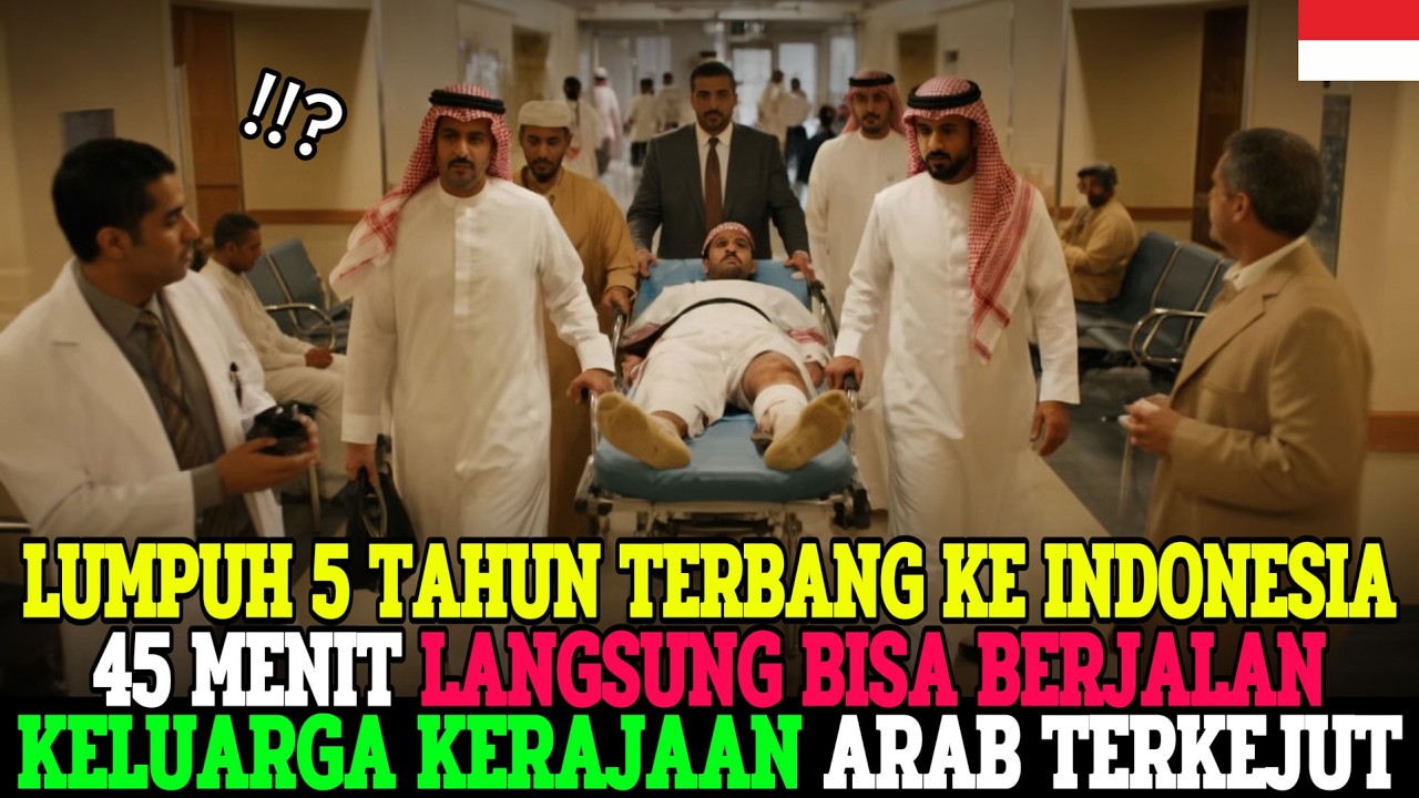 PANGERAN DUBAI LUMPUH 5 TAHUN TERBANG KE INDONESIA—45 MENIT KEMUDIAN IA BERJALAN!