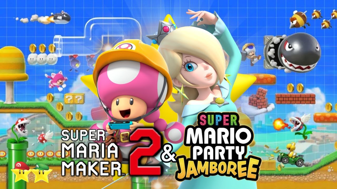 ⭐️Super Mario Party Jamboree & Super Maria Maker 2⭐️ - Boards, Levels & Fun! #19