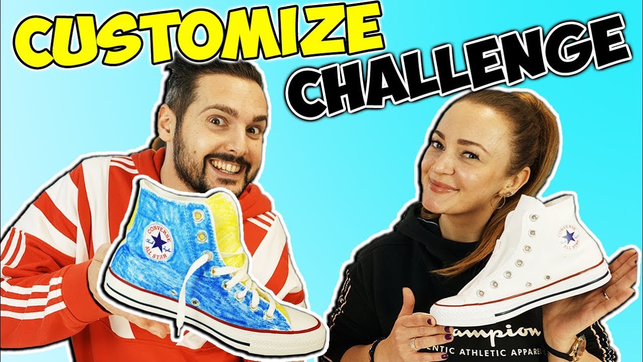 Customize Your Chucks Challenge! Wer hat das bessere Design? Bianca VS. Kaan