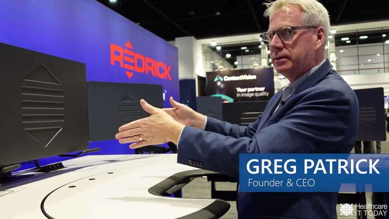 RedRick showcases their Glide workstations for radiologists at #RSNA22