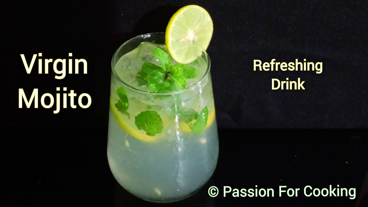 Virgin Mojito | super quick mocktail recipe | lemon drink | cooler for hot summer