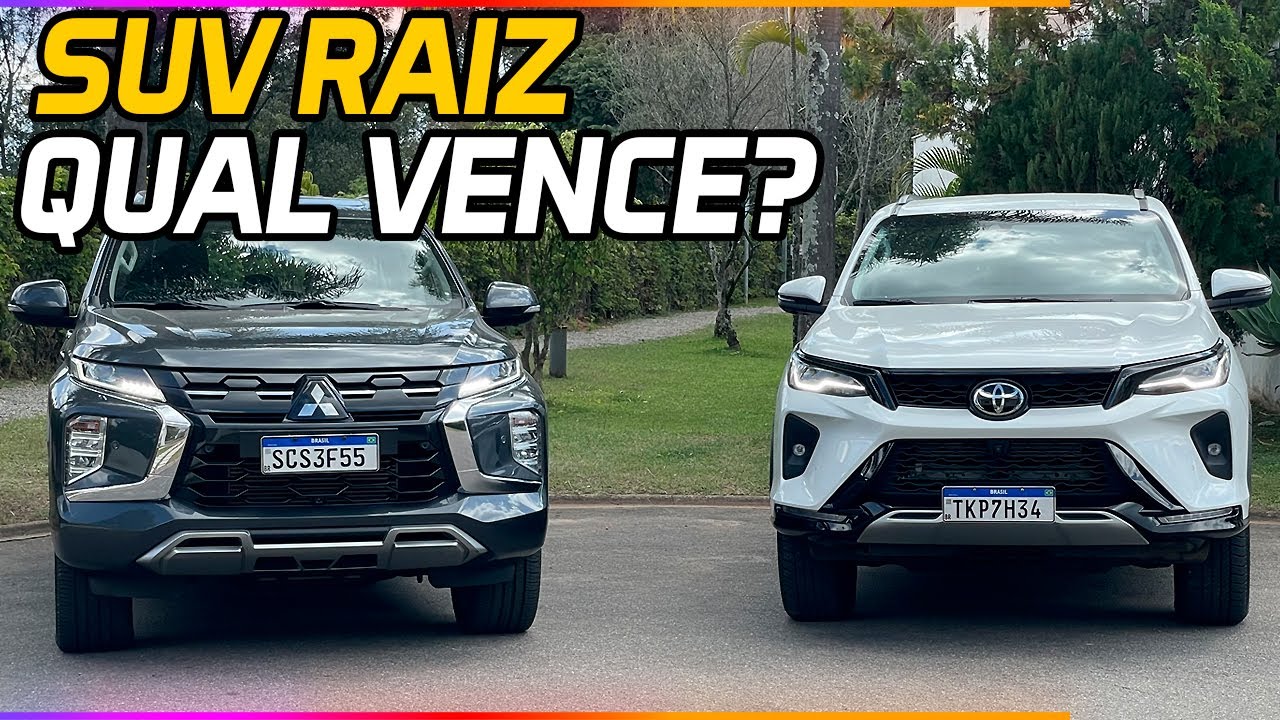 QUASE R$ 1 MILHÃO NESTE COMPARATIVO! MITSUBISHI PAJERO SPORT vs TOYOTA SW4