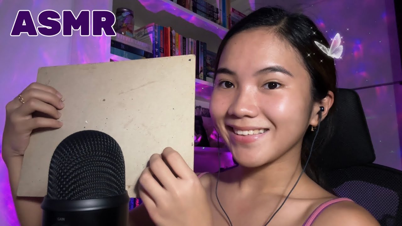 ASMR MOUTH SOUNDS & TAPPING COMBO