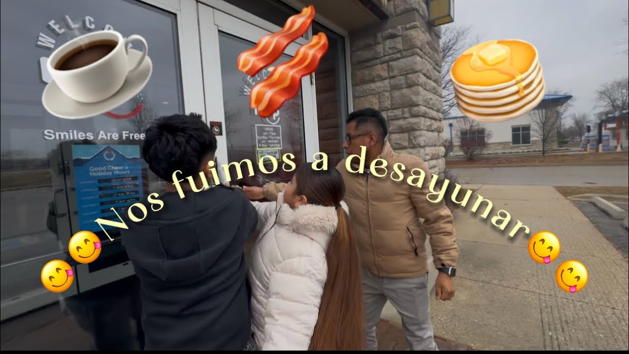 Llevamos ha mi niña a desayunar☕️🥪,nos fuimos ha pasear🚶🏻🚶🏻#vlogfamiliar #findesemana #vlog#video