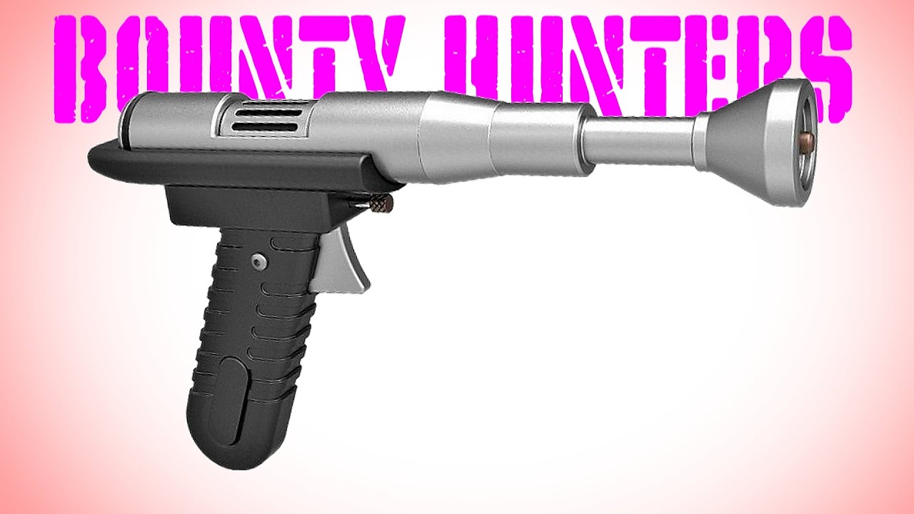 Every Bounty Hunter Blaster from Star Wars