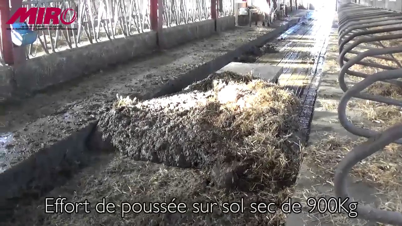 Robot de raclage Mirobot _ MIRO