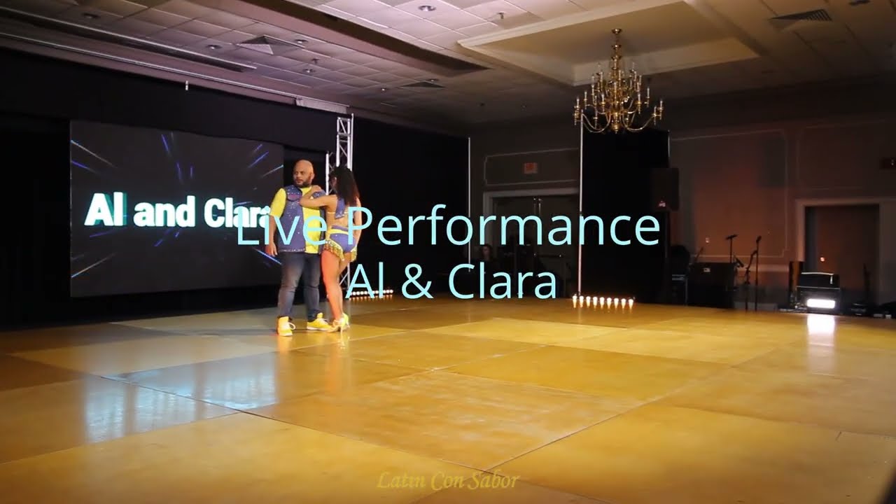 Live Performance by Al & Clara on Saturday 11-15-25 at Providence Salsa Bachata Festival.