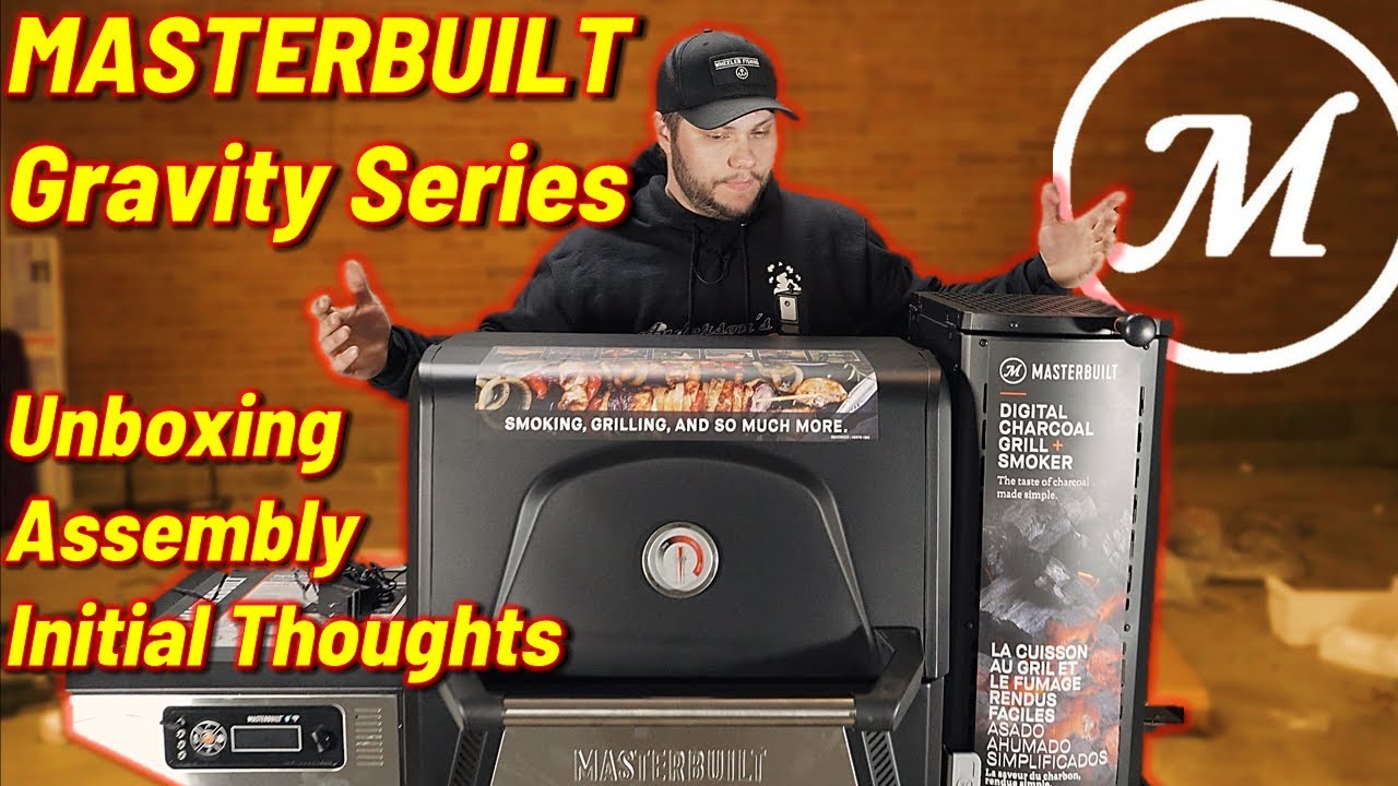 Masterbuilt Gravity 560 Unboxing | Assembly | Burn In