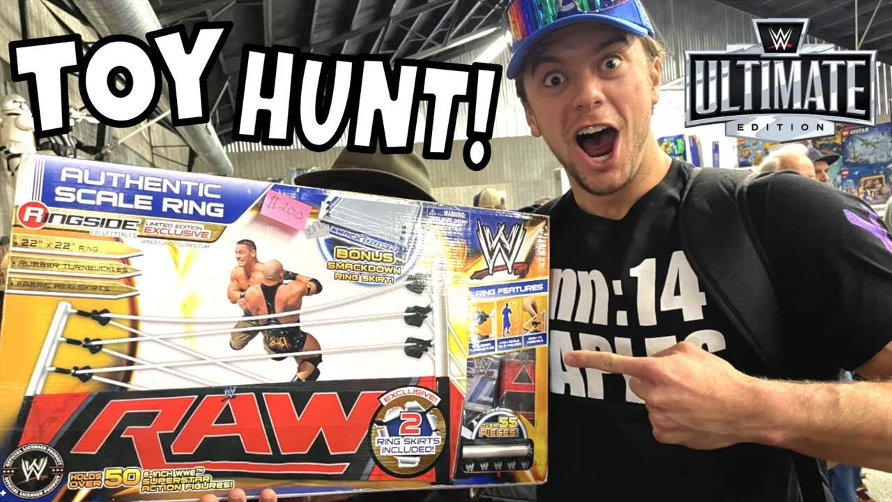 INSANE FIGURE FINDS on WWE TOY HUNT!