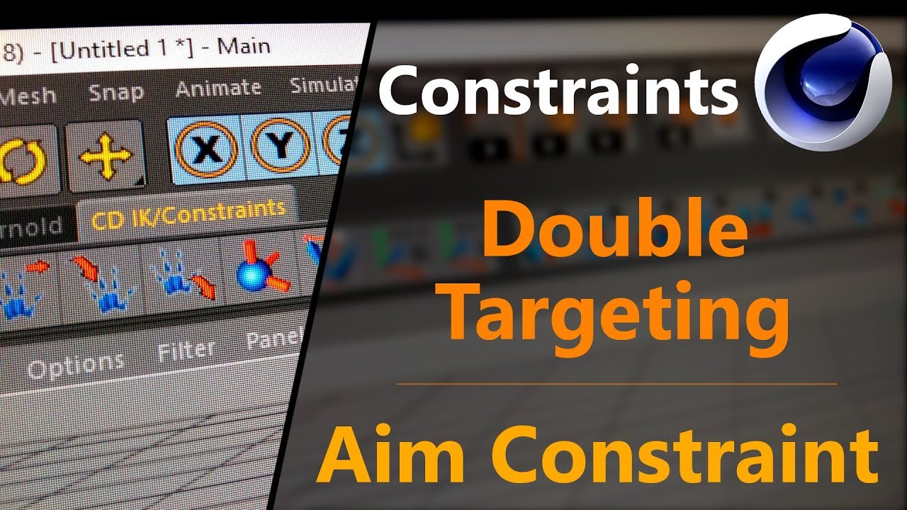 C4D Constraints Series - Part 2 - Double Targeting
