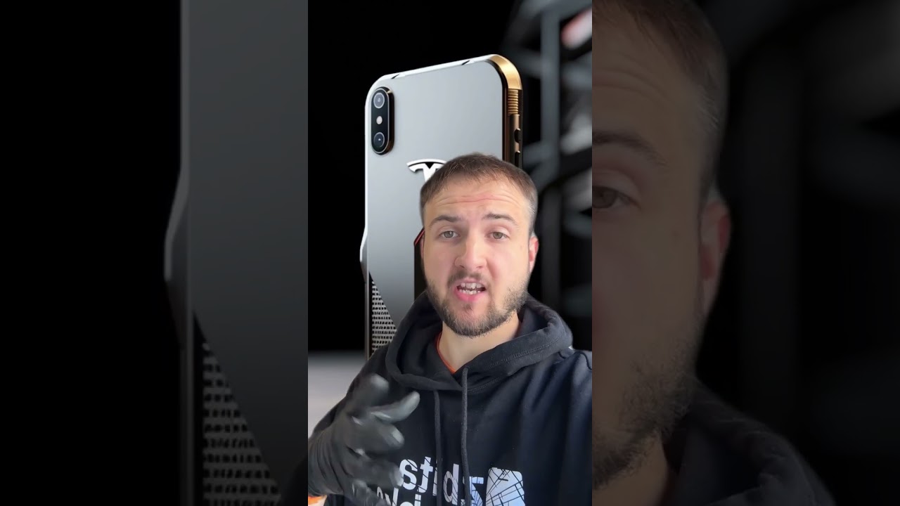 Elon Musk pracuje nad Tesla Smartphone 📲 #apple #serwis #iphone #zbitaszybka #tech #tesla
