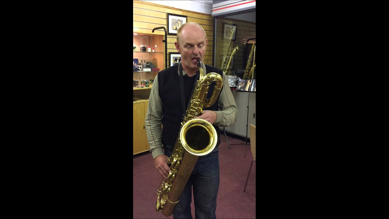 Selmer Mark VI Baritone Saxophone 1960 Low A with New Corry Bros. 7* Ebonite P-Wave Mouthpiece!
