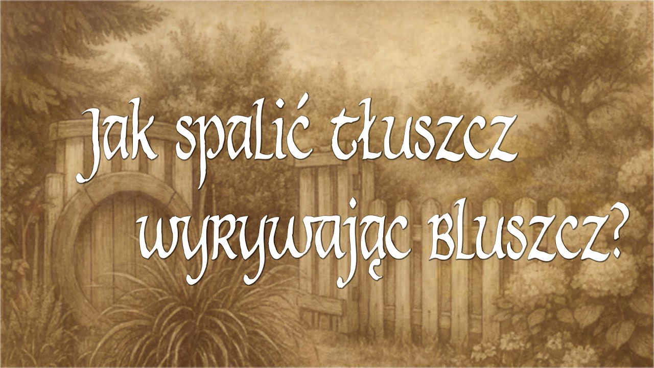 12. Ogródkowo:  Jak spalić tłuszcz wyrywając bluszcz?