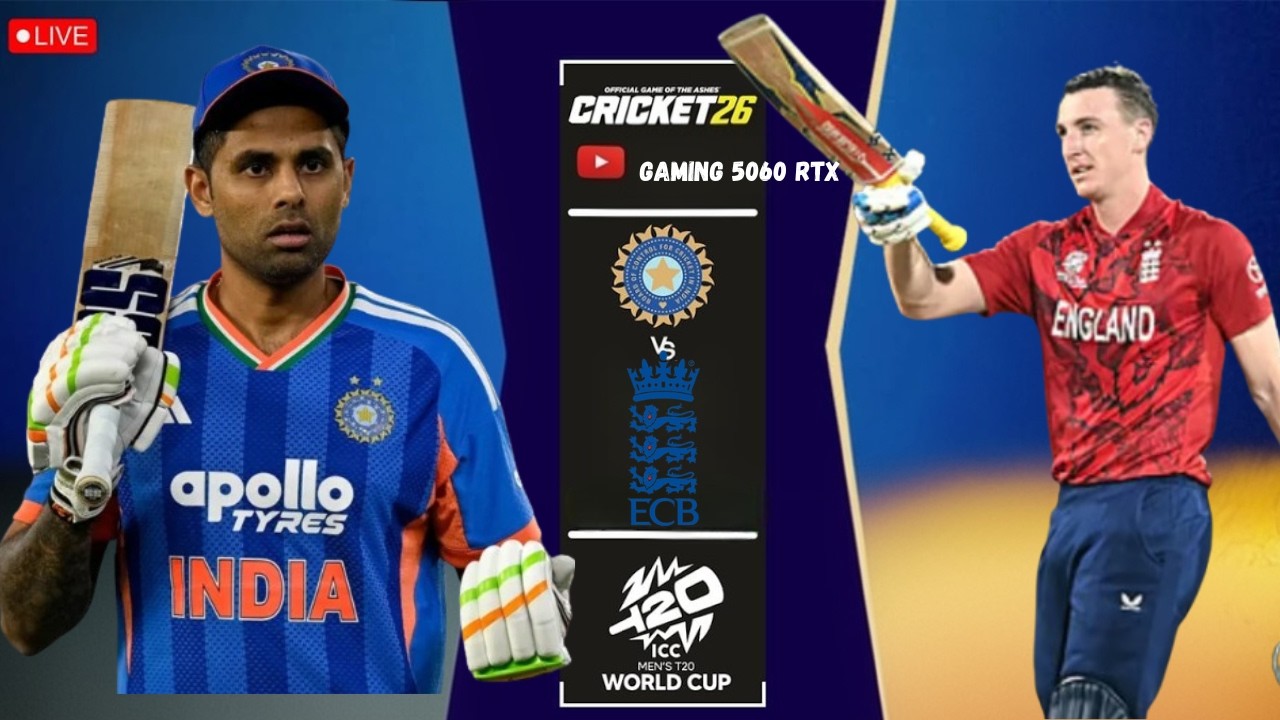 INDIA VS ENGLAND T20 WORLD CUP SEMI FINAL IN CRICKET 26[HARDEST DIFFICULTY] #shorts #cricket