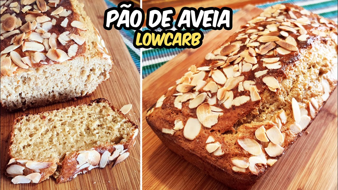 PÃO SEM GLÚTEN E SEM FARINHA DE TRIGO | PÃO DE AVEIA E IOGURTE | LOWCARB | Novatos na Cozinha