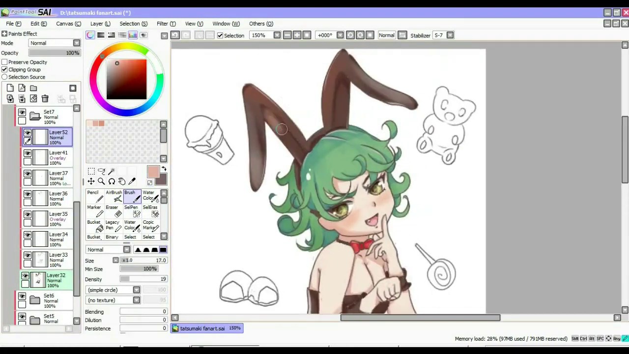 FANART TATSUMAKI - CHAN  from OPM