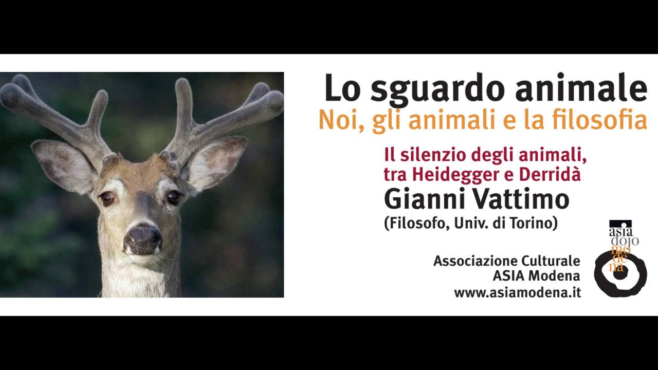 Il Silenzio degli Animali, tra Heidegger e Derrida | Gianni Vattimo (AUDIO)