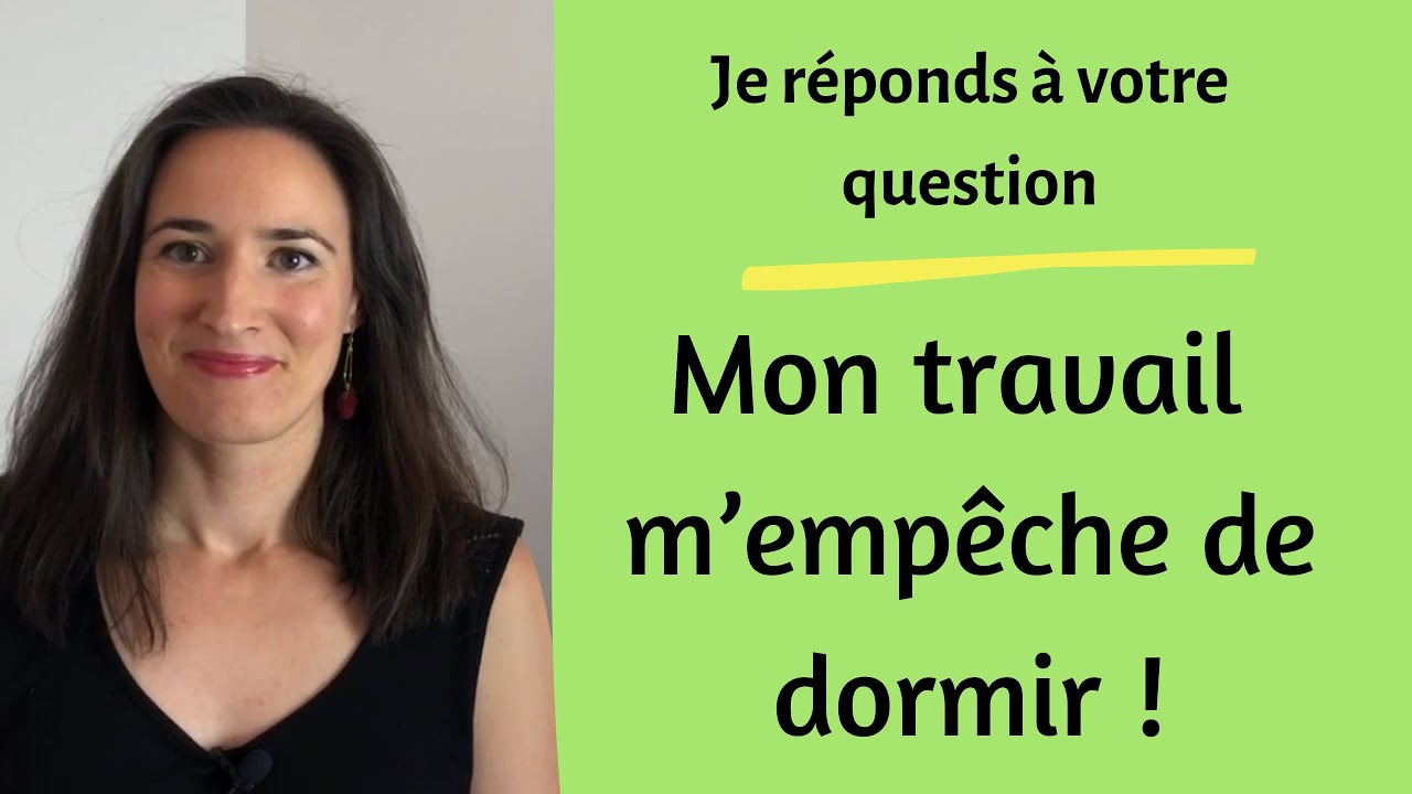 Comment éviter de penser au travail quand je suis à la maison - FAQ : Question 1
