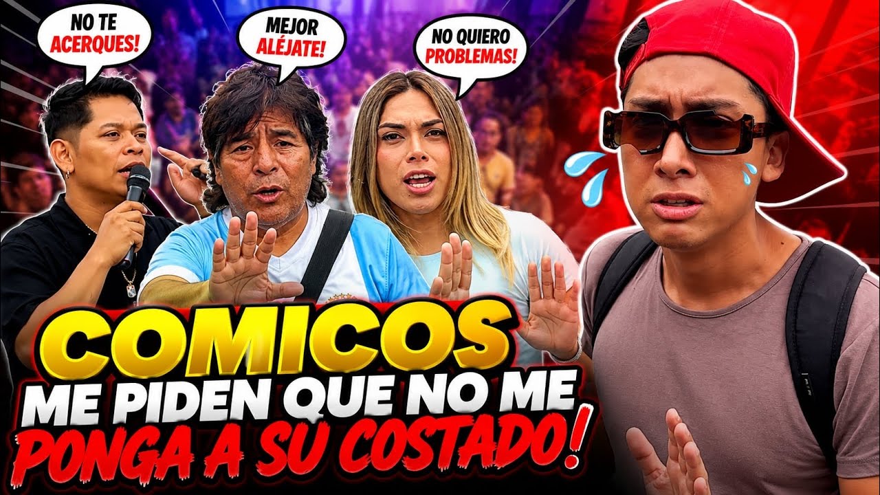 Comicos de otros lados me Tratan as&iacute;! 😱🔥 ft Milechi Sapito || C&oacute;micos Ambulantes 2026