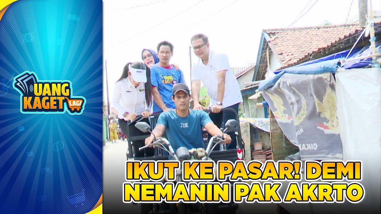 Pak Joko Warsito & Ibu Ratu Siti Romlah Rela Naik Motor Roda Tiga | UANG KAGET LAGI