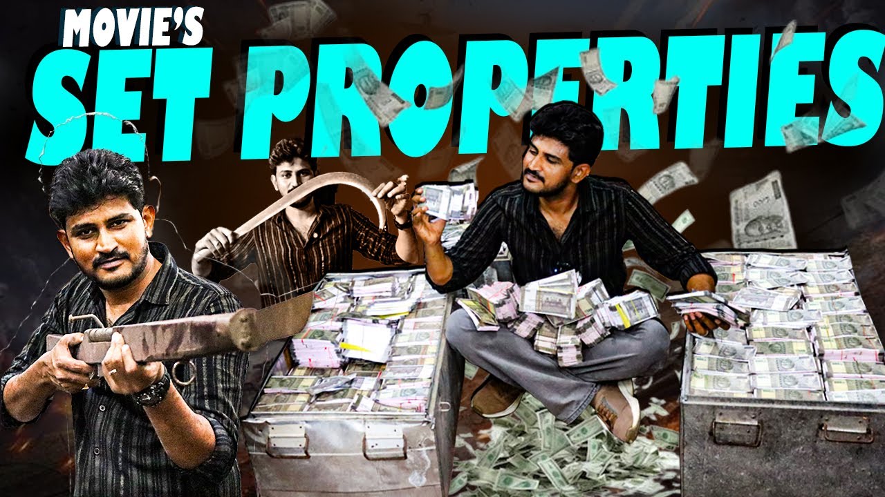 Film Making Set Properties Full Video | Art Department | Behind The Scenes 24 Crafts | C3 Telugu