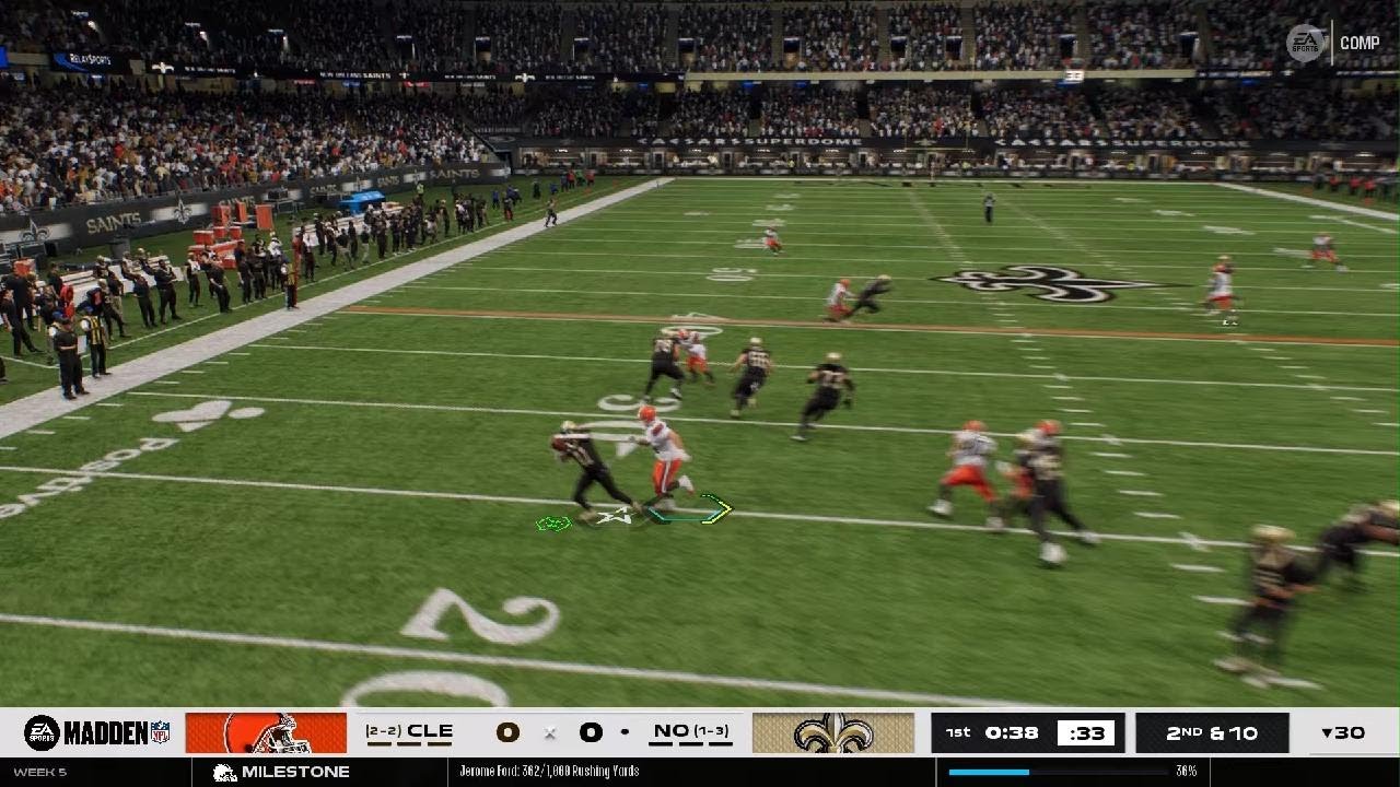 Madden NFL 26 2026 season week 5 vs. New Orleans
