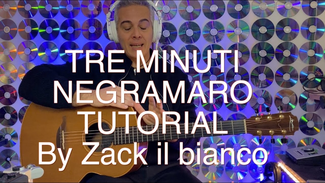TRE MINUTI   NEGRAMARO TUTORIAL by Zack