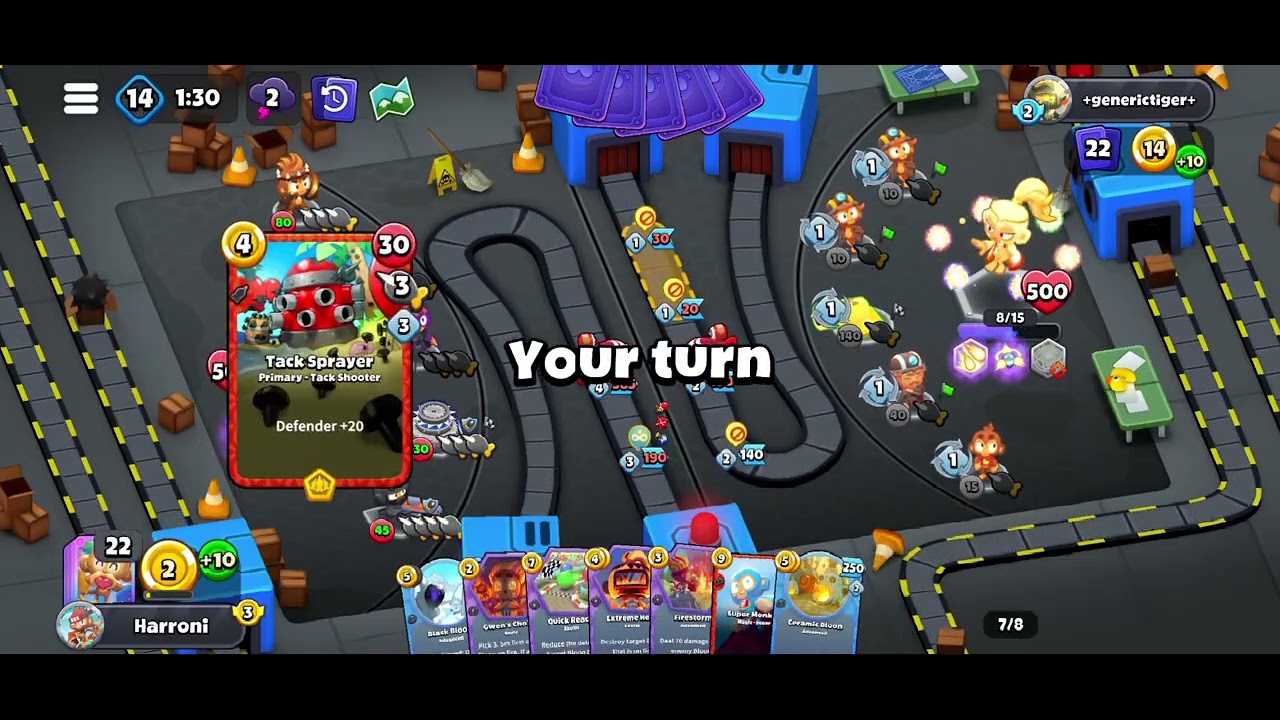 Daily(Hopefully) Bloons Card Storm Gameplay D204